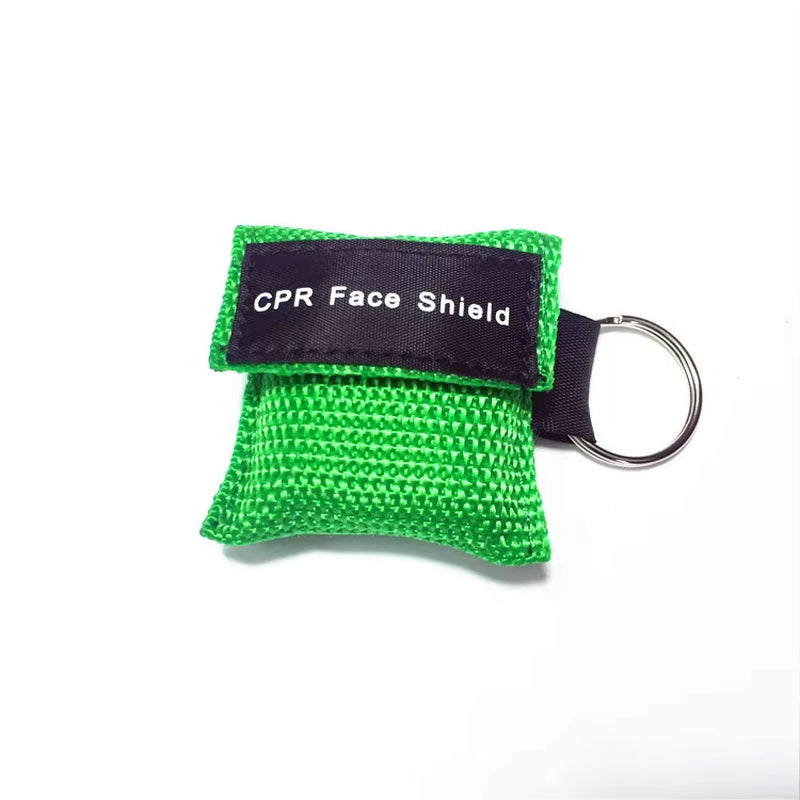 1Pcs Keychain First Aid Emergency Face Shield CPR Mask Professional Outdoor Rescue Health Care Tools Jetting Resuscitator Mask