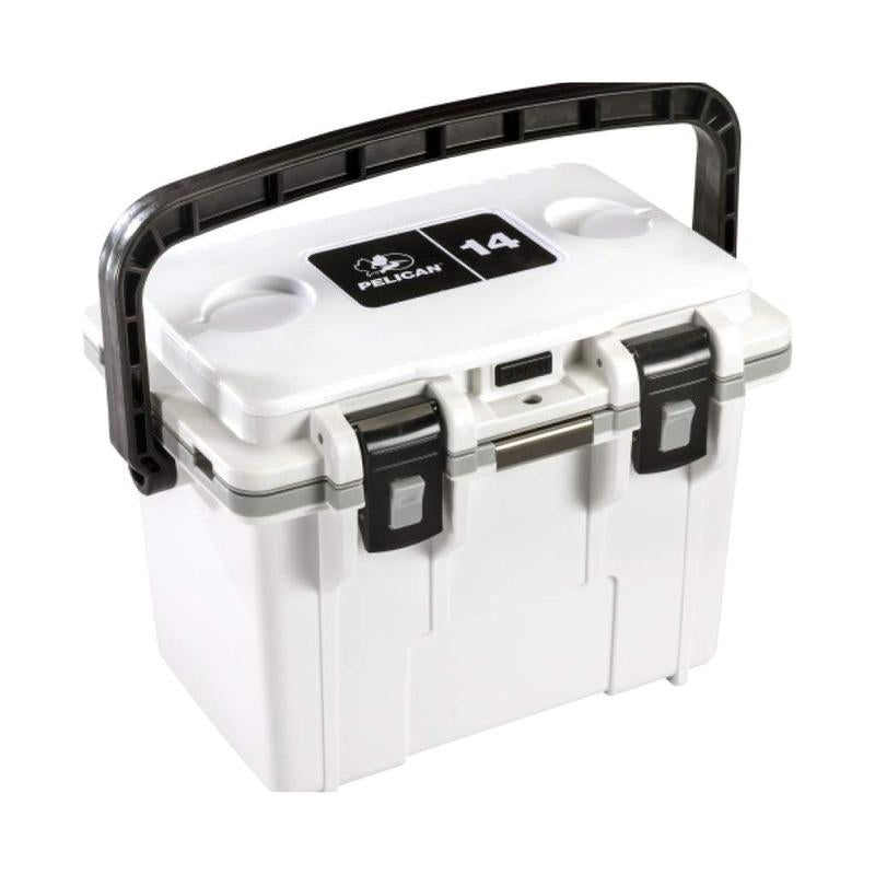 Pelican 14QT Personal Lunch Box Cooler & Dry Box with 3-Year Warranty Insulated Tableware Insulated Tableware