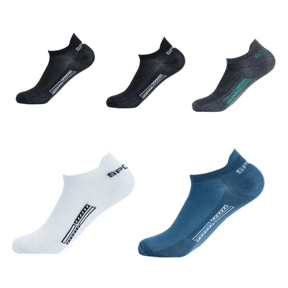 Ultimate Comfort Mesh Ankle Socks 5-Pack