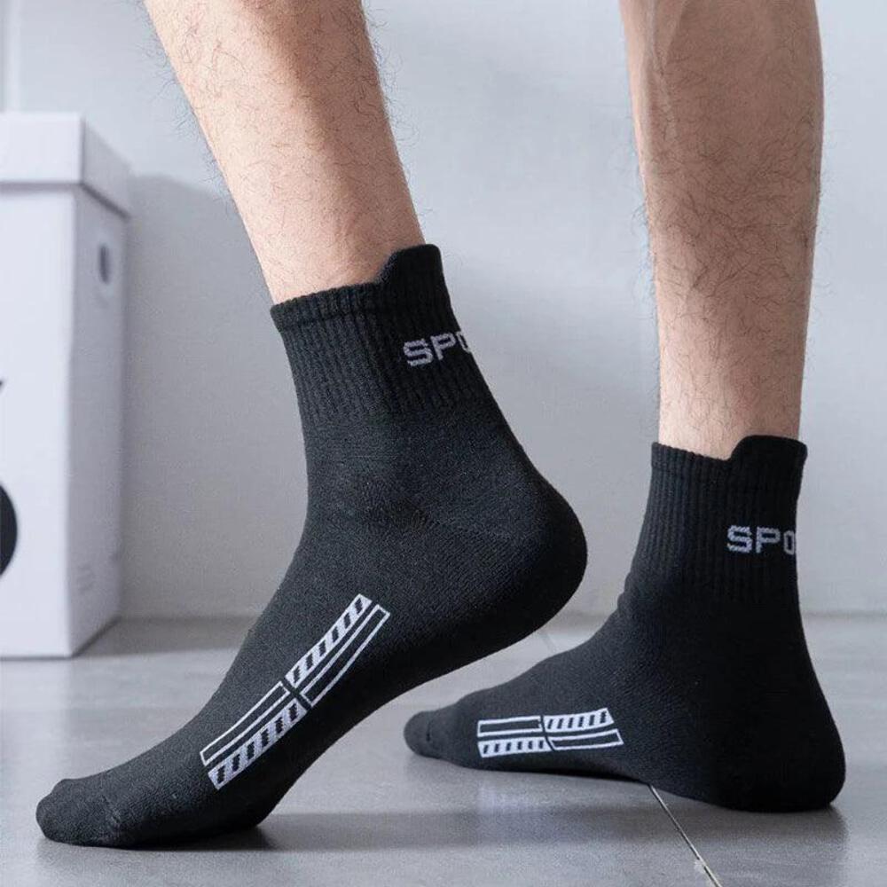 Ultimate Comfort Mesh Ankle Socks 5-Pack