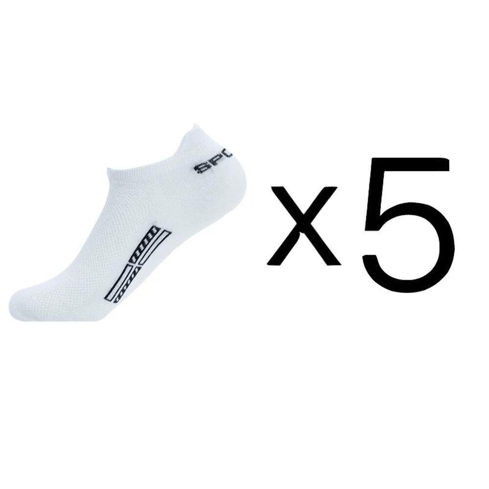 Ultimate Comfort Mesh Ankle Socks 5-Pack