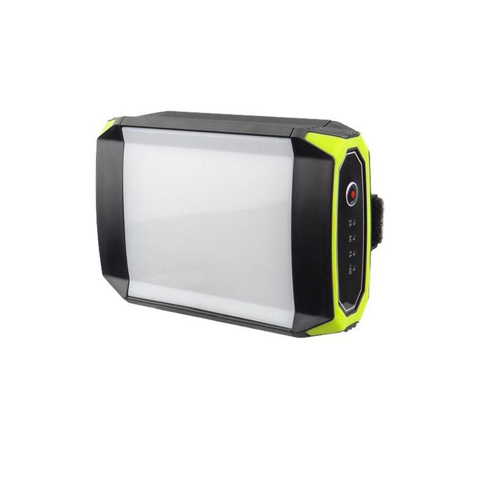 "USB rechargeable 500 lumens LED green tent lantern"