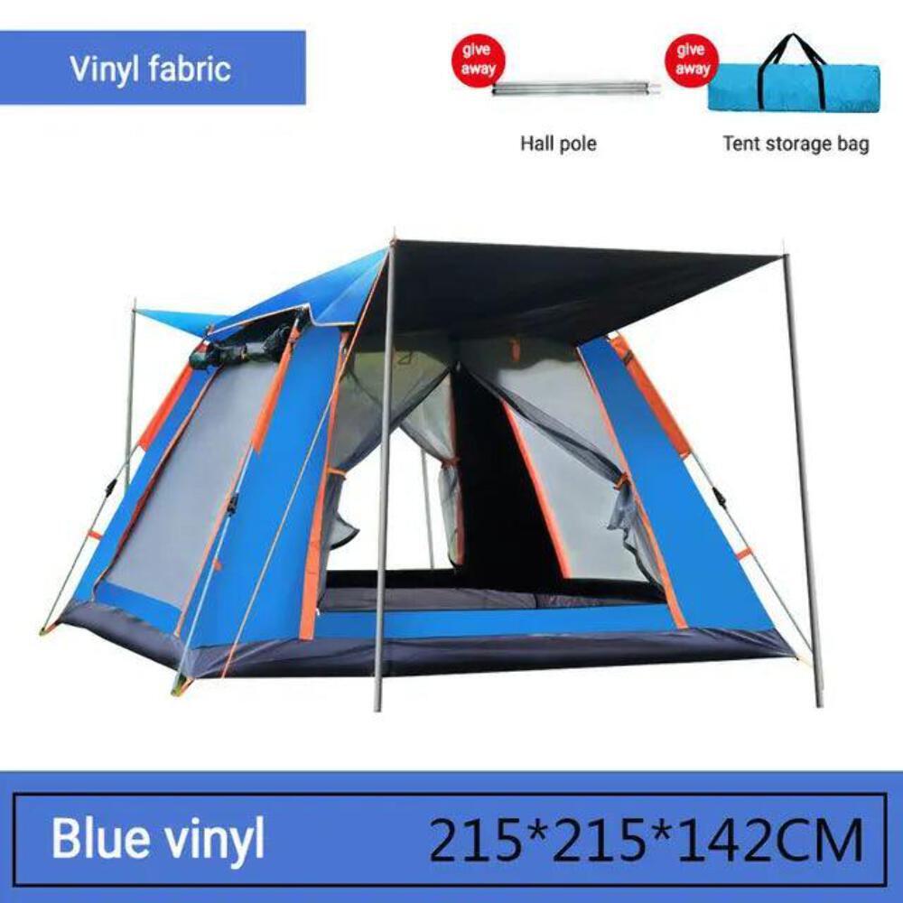 Family camping tent, quick setup, spacious, durable fabric