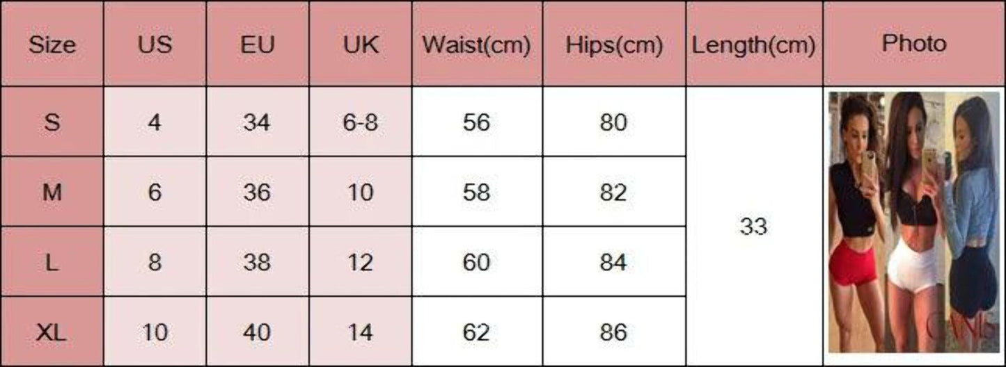 Women's Sports High Waist Shorts