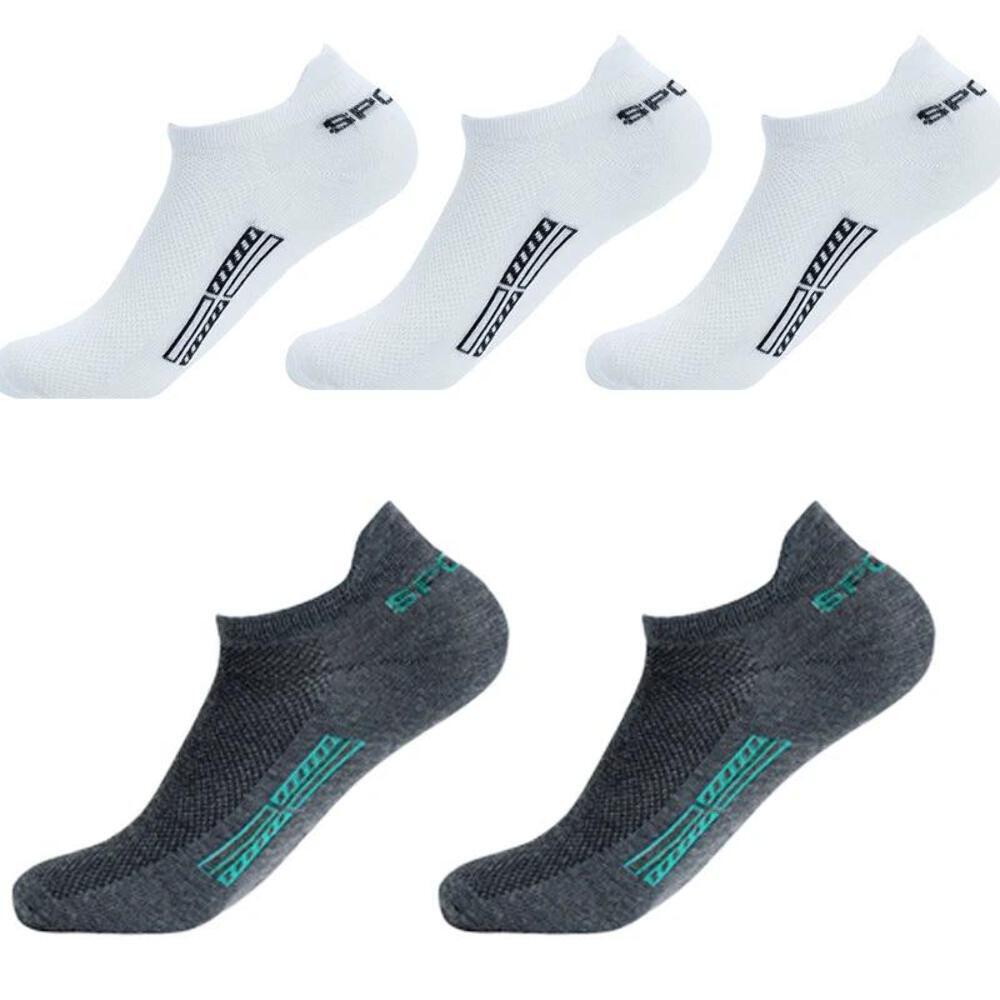 Ultimate Comfort Mesh Ankle Socks 5-Pack