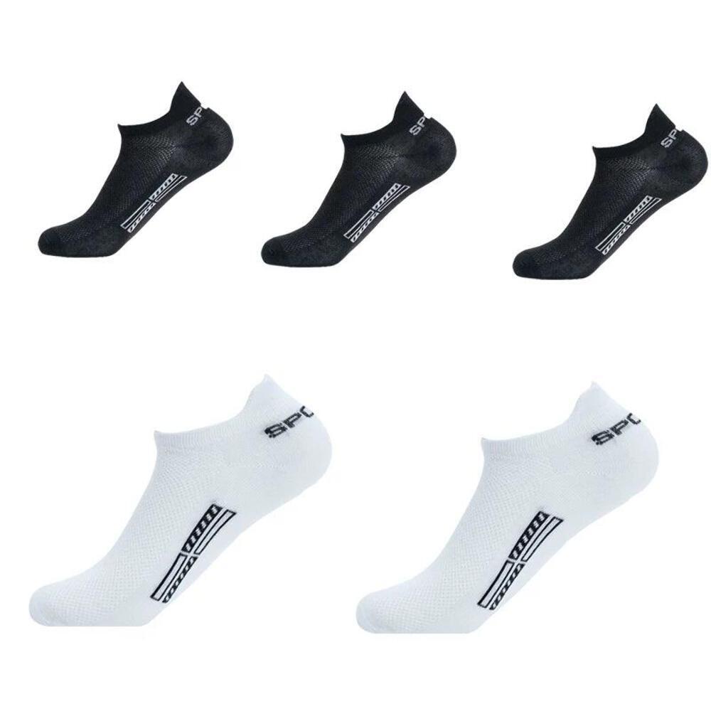 Ultimate Comfort Mesh Ankle Socks 5-Pack