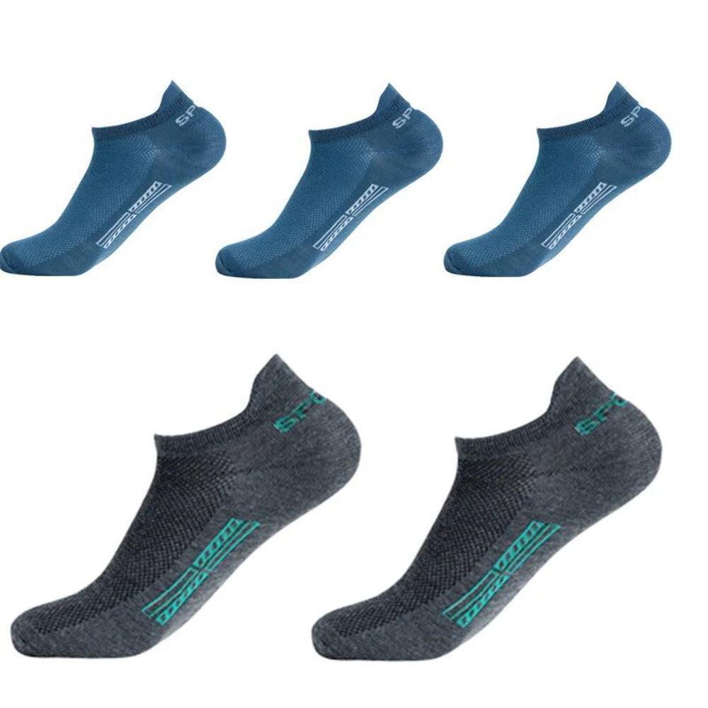 Ultimate Comfort Mesh Ankle Socks 5-Pack