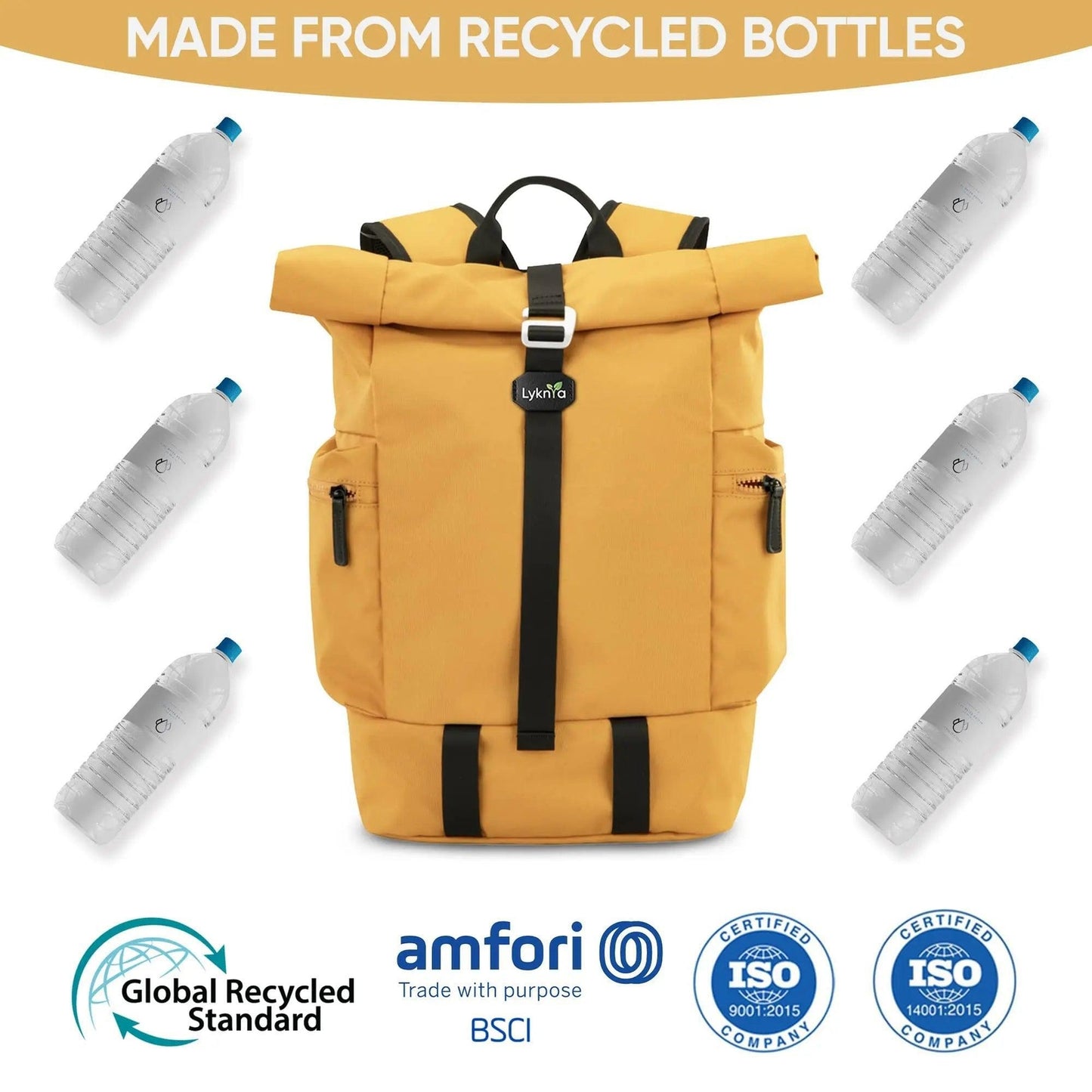 Waterproof & Ultra Lightweight Rolltop Backpack