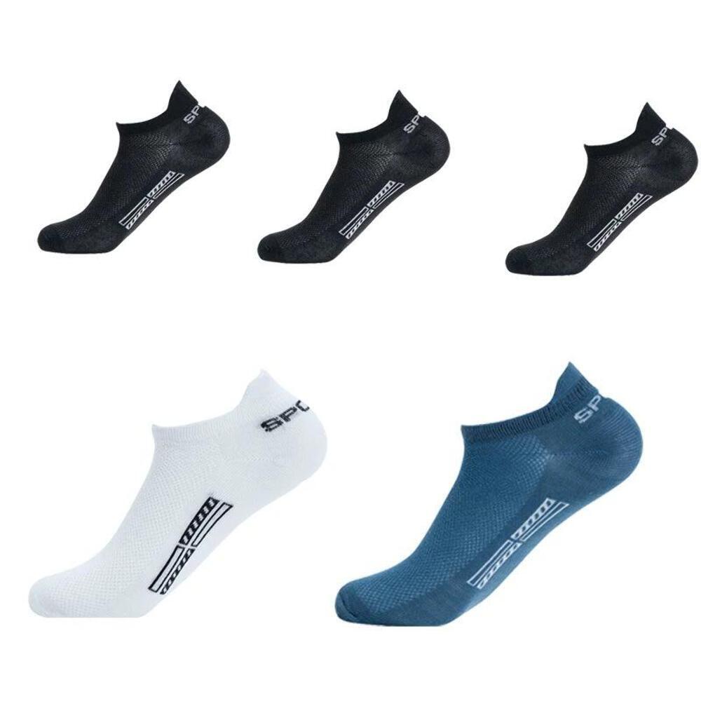 Ultimate Comfort Mesh Ankle Socks 5-Pack