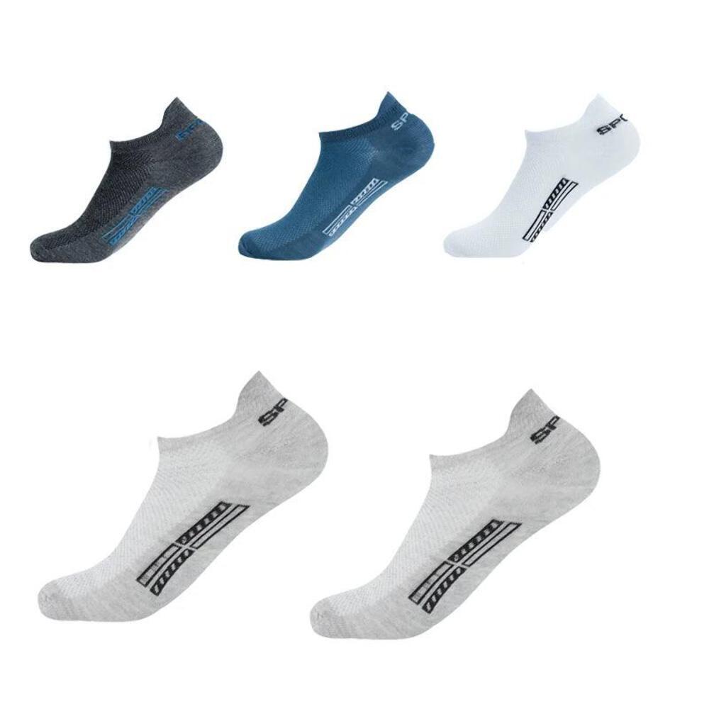 Ultimate Comfort Mesh Ankle Socks 5-Pack