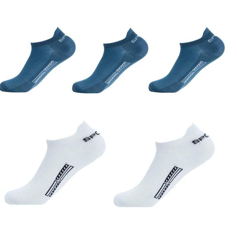 Ultimate Comfort Mesh Ankle Socks 5-Pack
