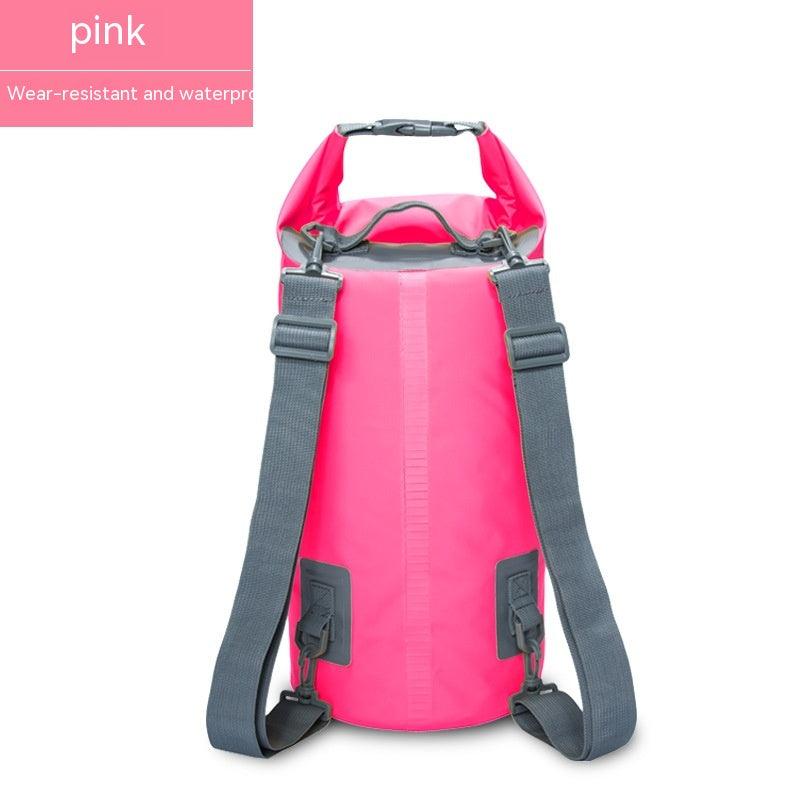 Durable men's waterproof PVC gear bag for outdoor use
