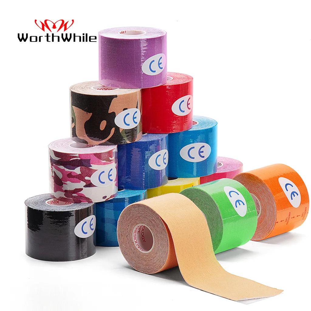 Men's Waterproof Kinesiology Tape, Elastic Cotton, Performance Enhancement