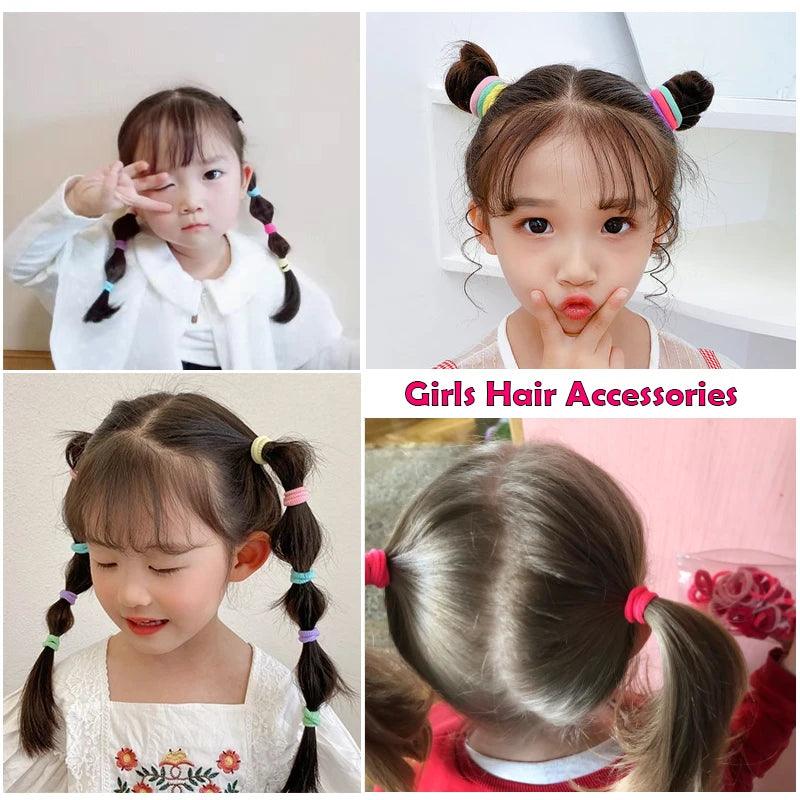 Vibrant Hair Bands Set - Elevate your hairstyle with colorful accessories.