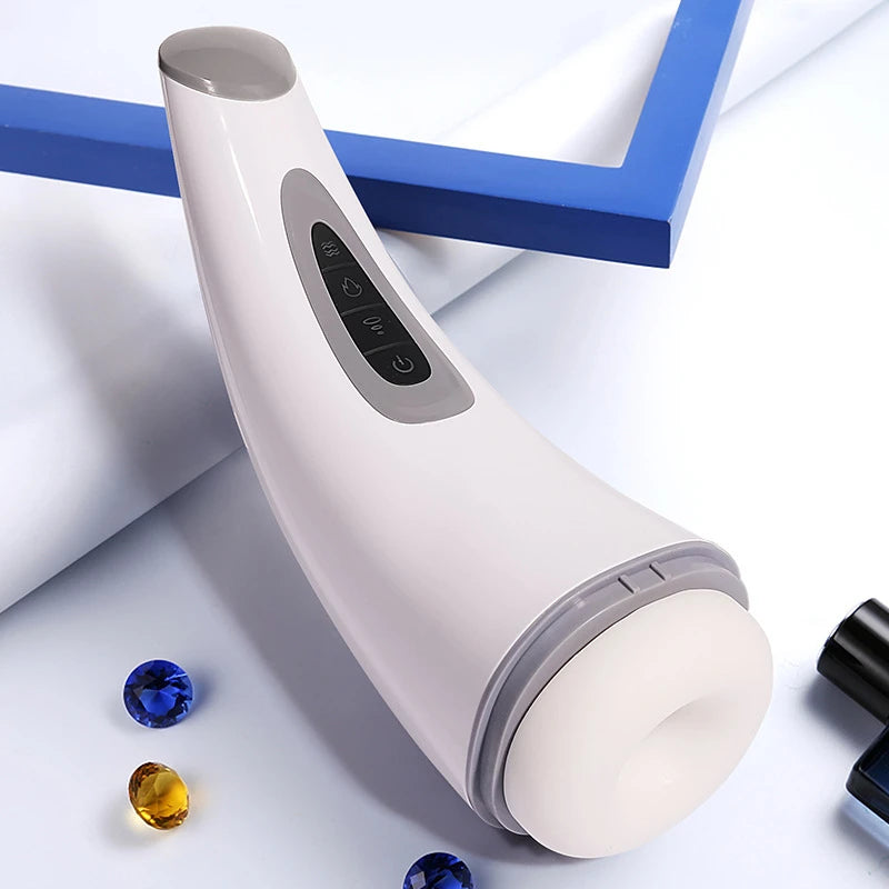 Air Sucking Heating Male Masturbator Automatic Vacuum