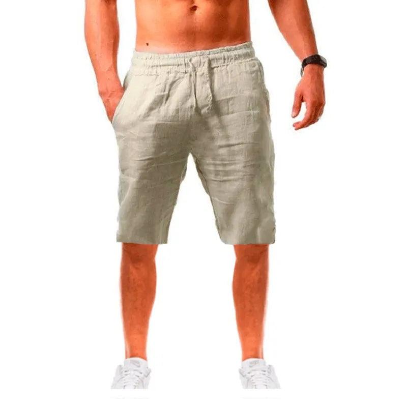 Men's Explore Nature waterproof hiking shorts on white background