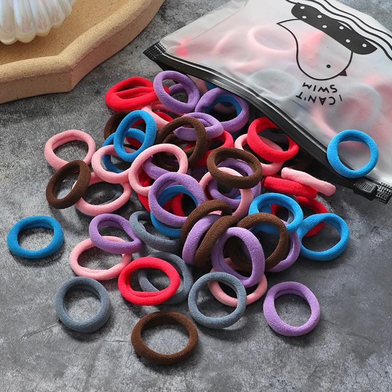 Vibrant Hair Bands Set for Elevating Hairstyles