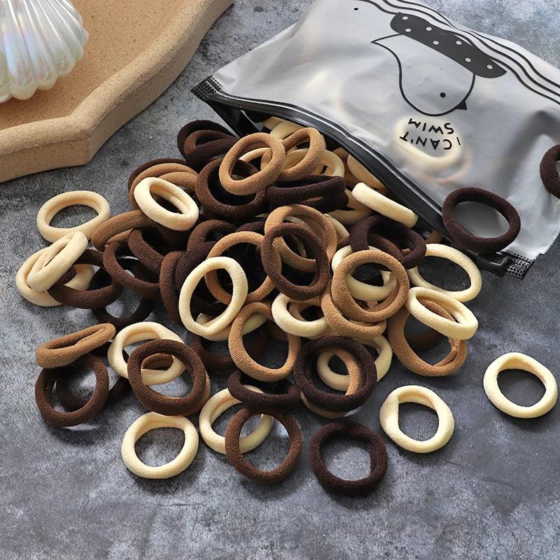 Vibrant Hair Bands Set for Elevating Hairstyles
