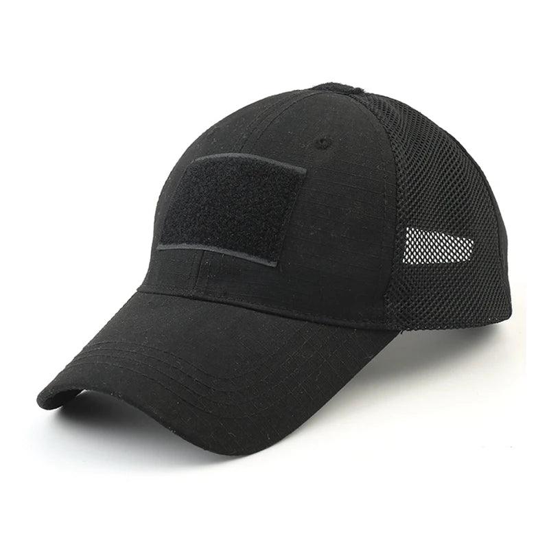 Premium adjustable mesh cap for outdoor activities, breathable design