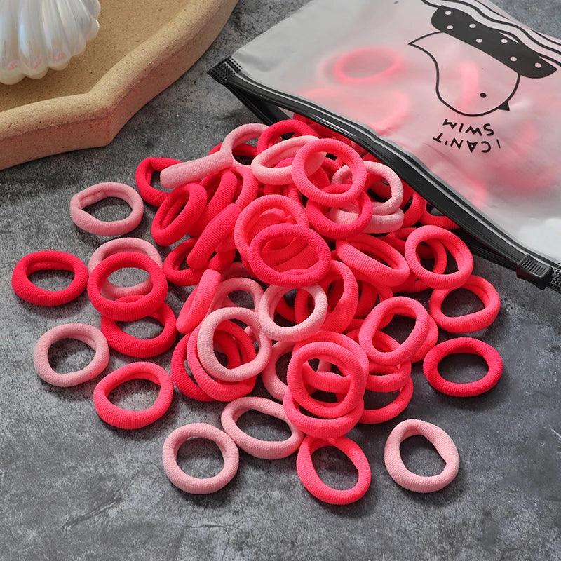 Vibrant Hair Bands Set for Elevating Hairstyles