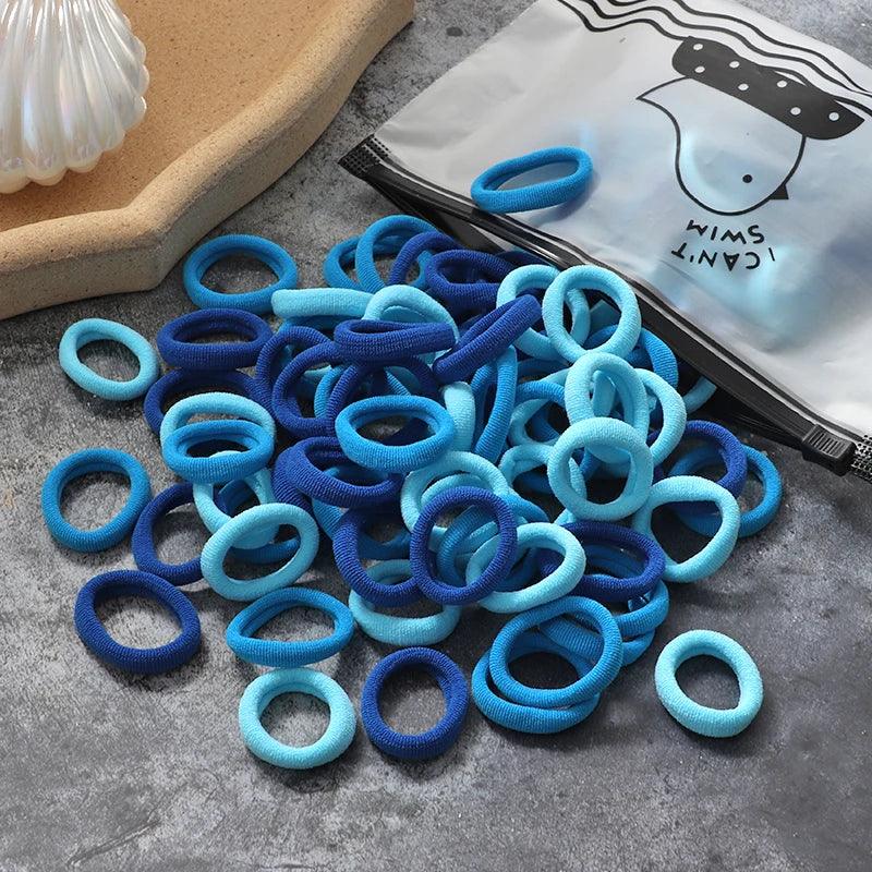 Vibrant Hair Bands Set for Elevating Hairstyles