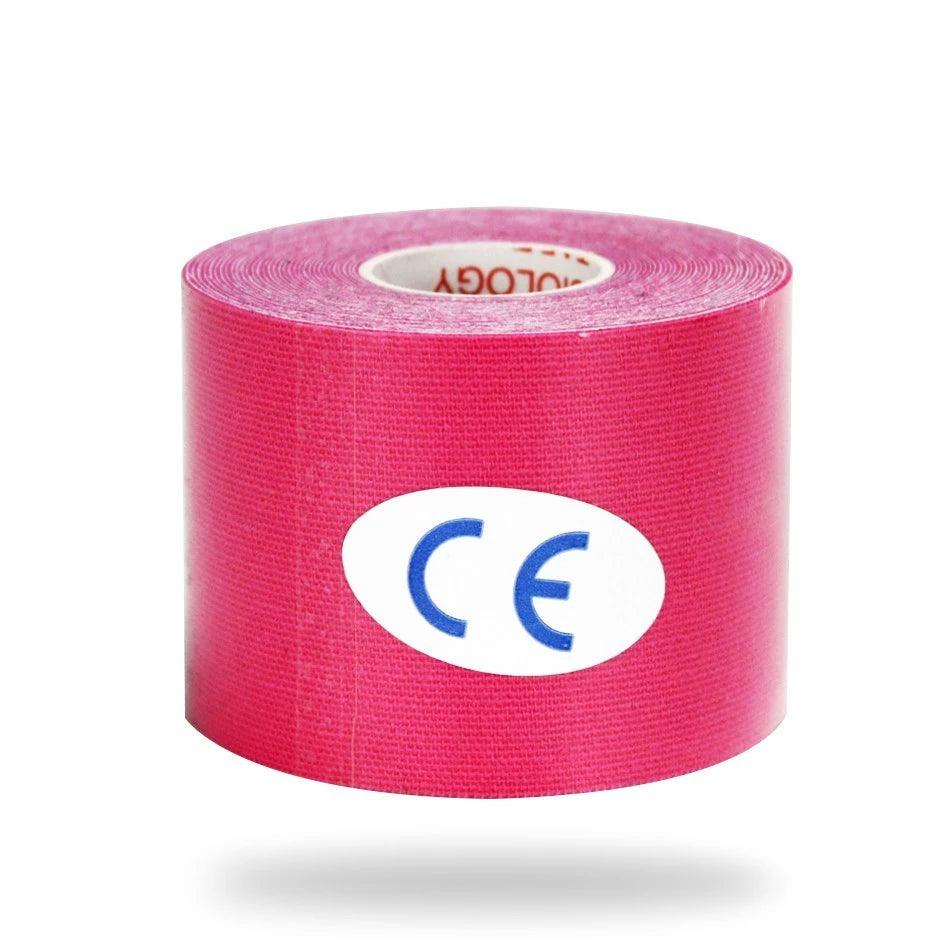 Men's elastic cotton kinesiology tape, waterproof, enhances performance.