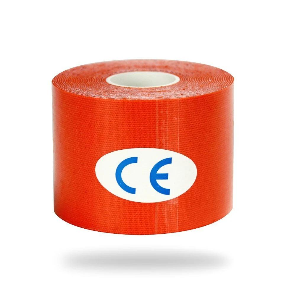 Men's waterproof kinesiology tape, elastic cotton for performance enhancement.