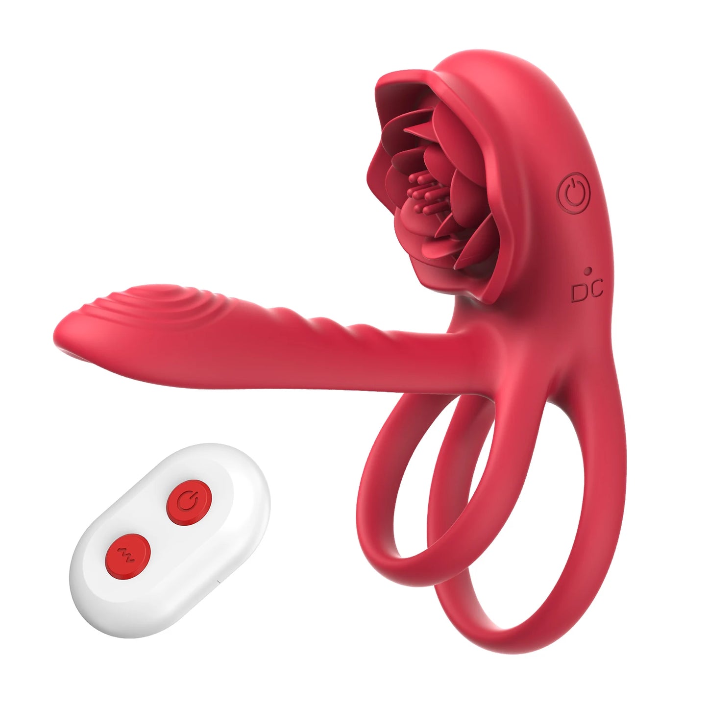 Rechargeable Vibrating Cock Ring for Couples
