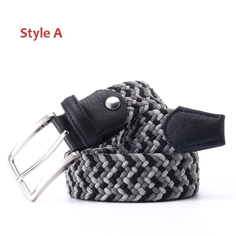 Premium Men's Stretch Leather Belts, Buy Online