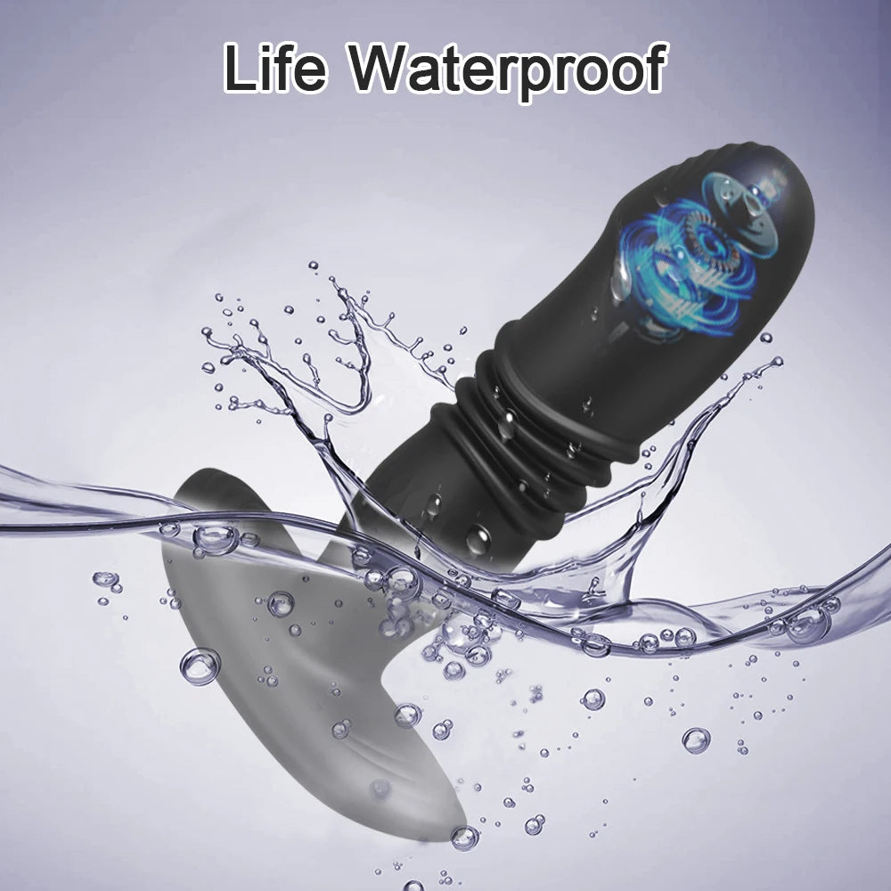 Vibrating Butt Plug Remote Sex Toy for Women Anal Prostate Massager