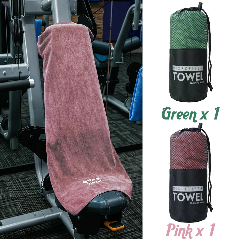 Quick-Dry Microfiber Fitness Towel - Stay Fresh & Dry - Gym, Workout, Exercise Towel