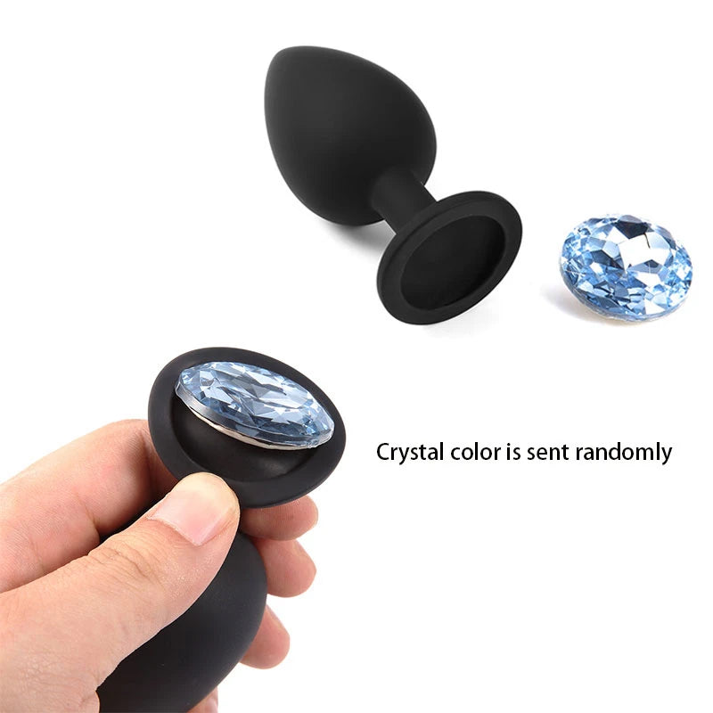 S/M/L Silicone Anal Plug Butt Plug