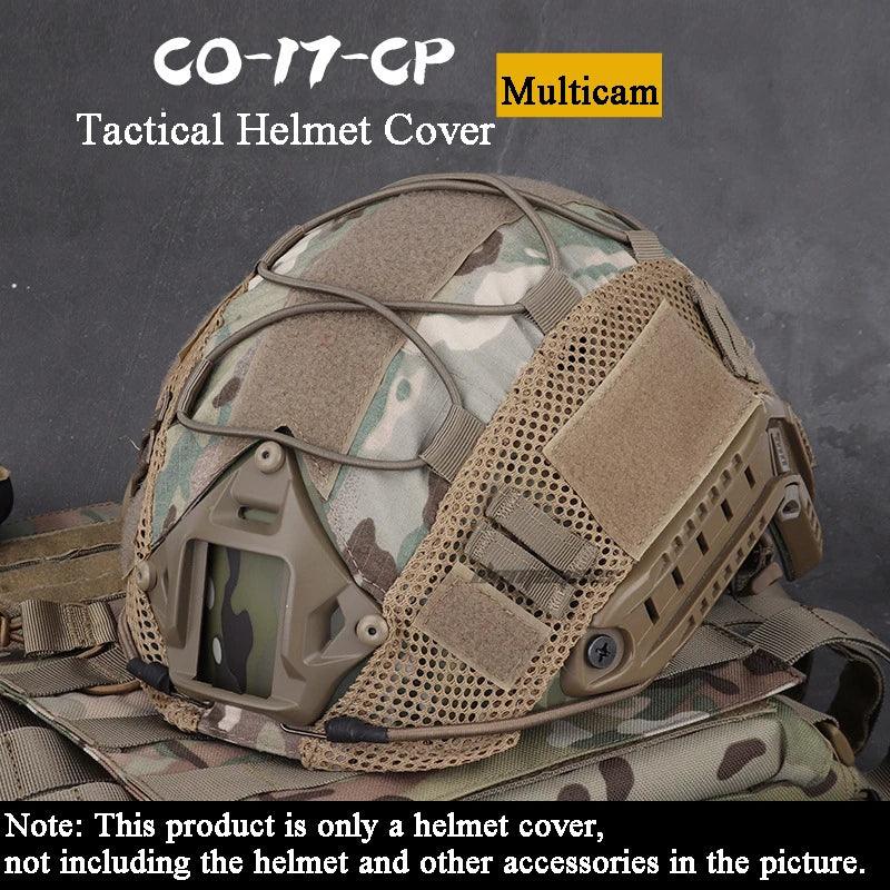 Durable Tactical Helmet Cover for Fast Helmets, protective gear for outdoor activities