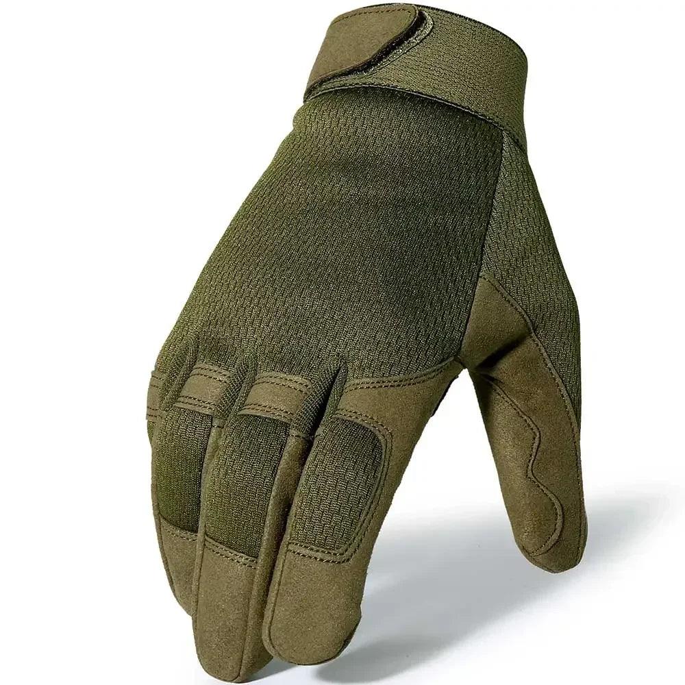 Men's Tactical Waterproof Outdoor Gloves in action