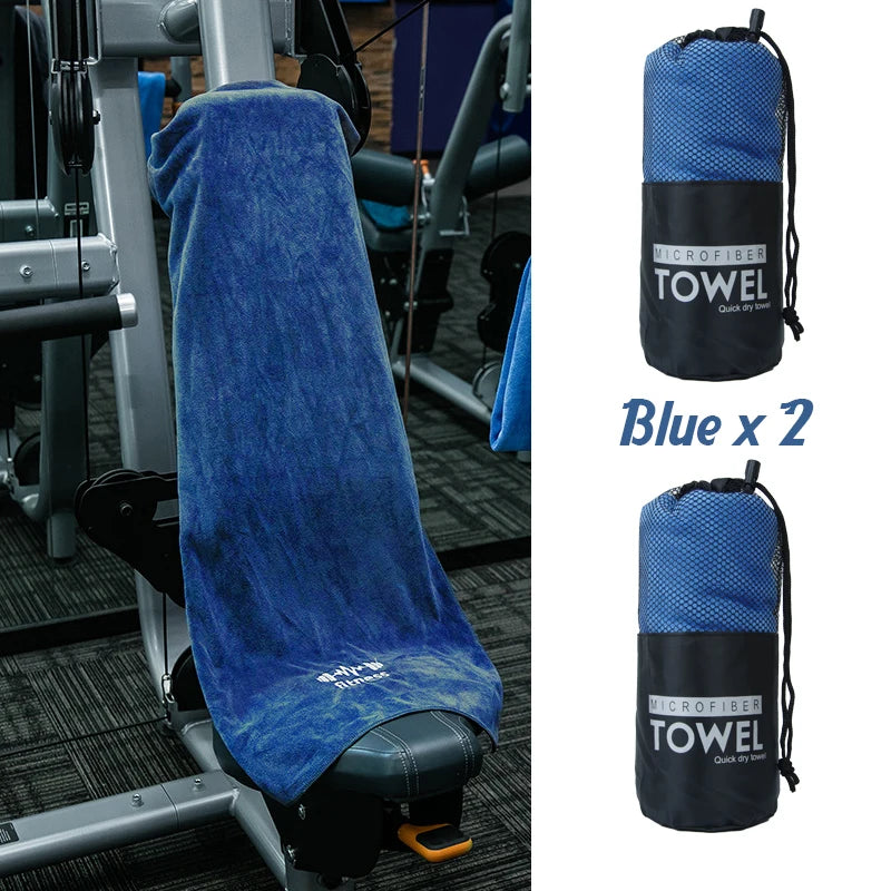 Quick-Dry Premium Microfiber Fitness Towel - Stay Fresh & Dry - Ideal for Gym & Workouts