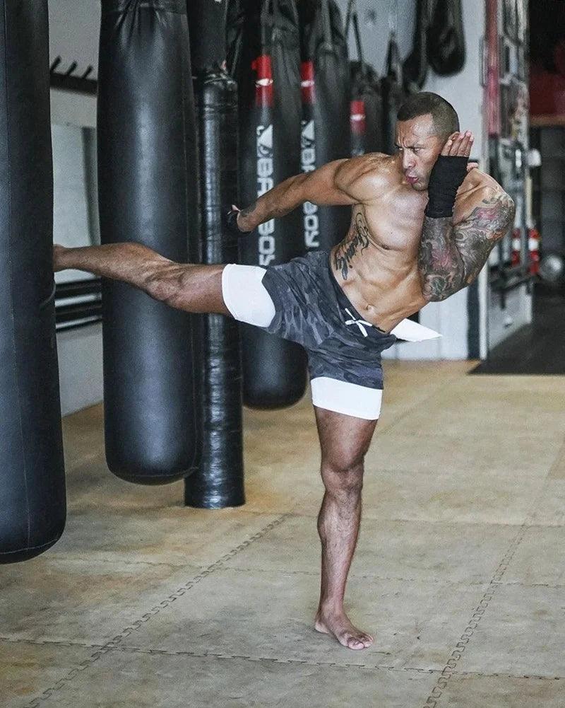 Premium Men's Camo Running Shorts available online