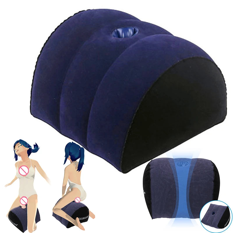 Inflatable Sex Pillow for Enhanced Erotic Positions