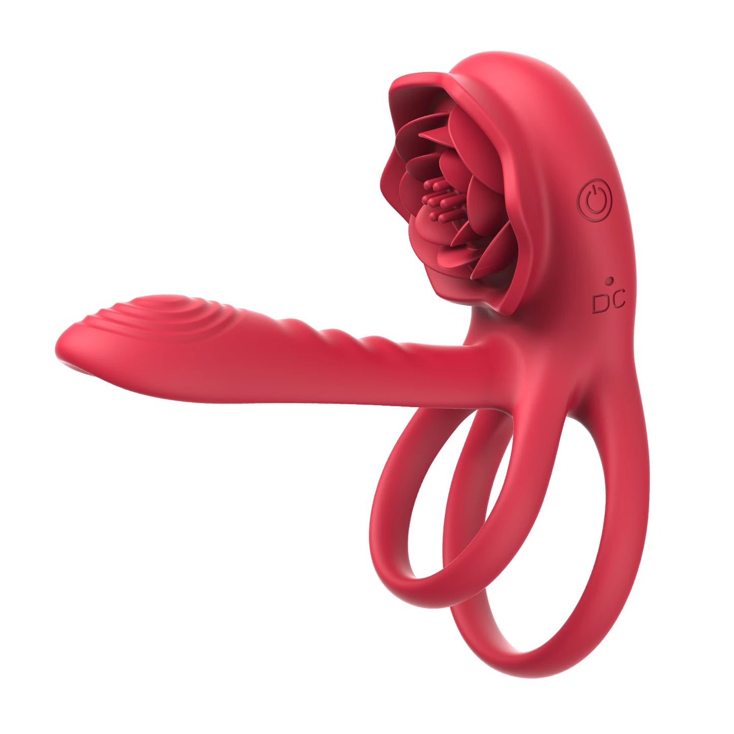 Rechargeable Vibrating Cock Ring for Couples
