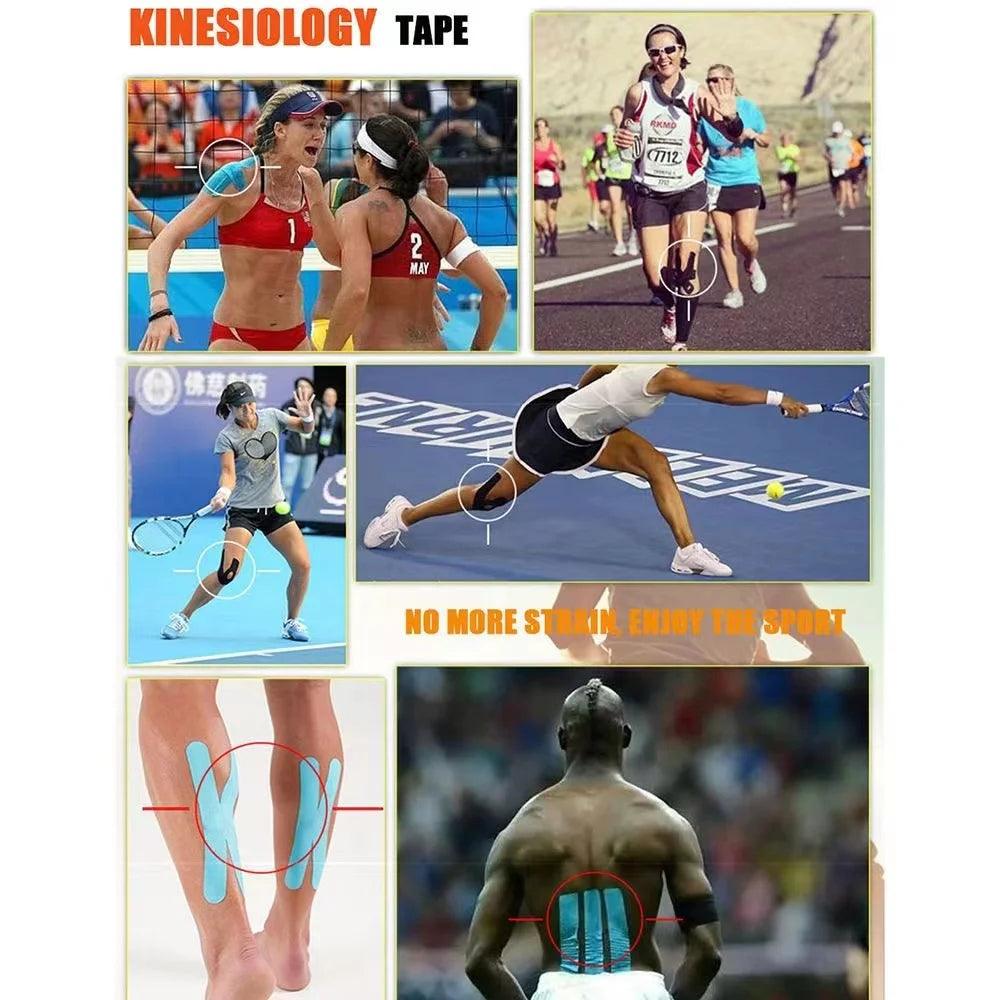 "5M Premium Kinesiology Tape roll for athletes, best price."