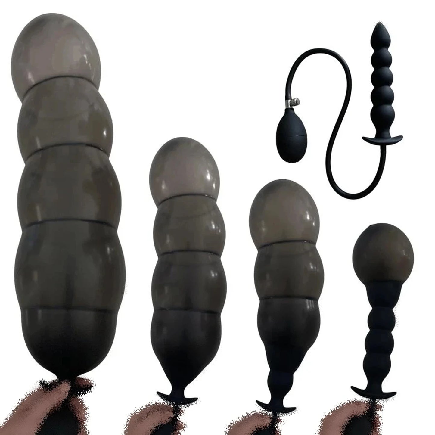 Inflatable Butt Plug With Pump