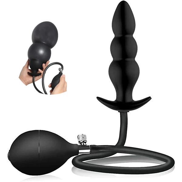 Inflatable Butt Plug With Pump