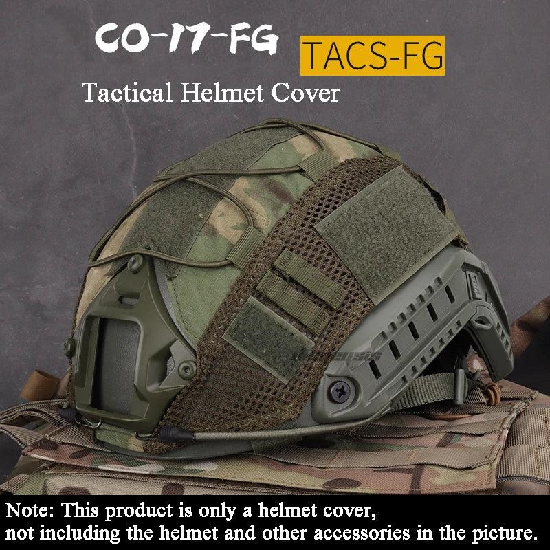 Durable Tactical Helmet Cover for Fast Helmets - Protective gear for military operations