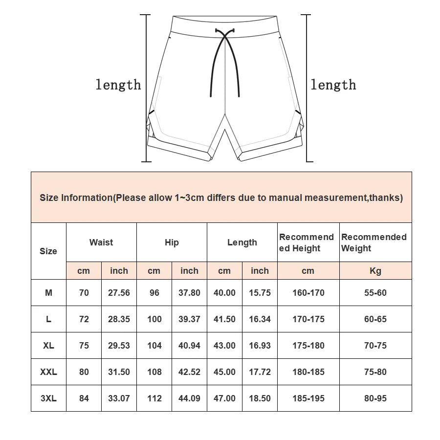 Premium men's camo running shorts available online
