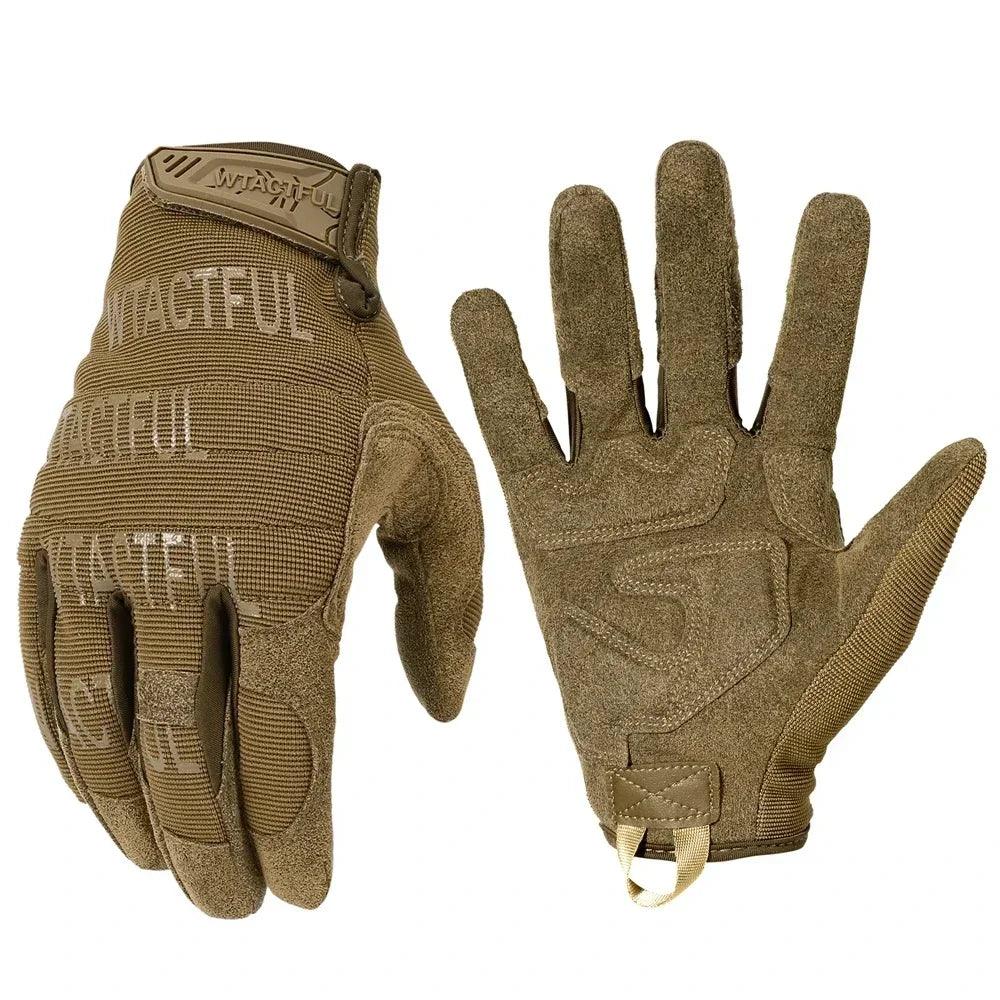 Men's Tactical Waterproof Outdoor Gloves in Action