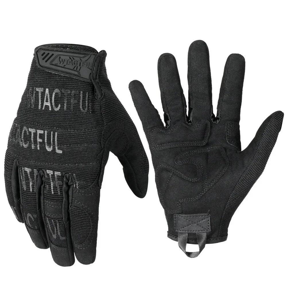 Men's Tactical Waterproof Outdoor Gloves, Rugged Design