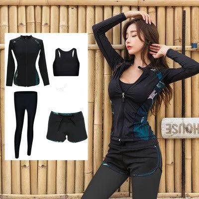 Premium split diving suit for comfort and mobility