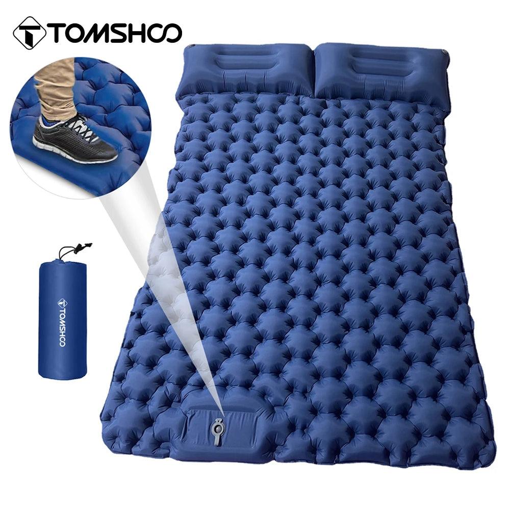 Tomshoo Inflatable Camping Mat for Outdoor Adventures
