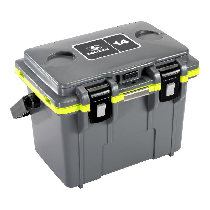 Pelican 14QT Personal Lunch Box Cooler & Dry Box with 3-Year Warranty Insulated Tableware Insulated Tableware