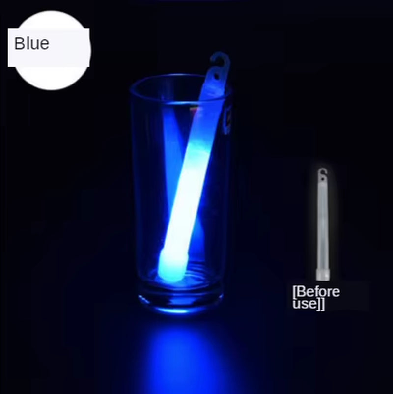 10 Ultra Bright Glow Sticks Emergency Light Sticks for Camping Accessories, Parties, Hurricane Supplies, Earthquake Survival Kit