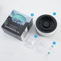 Portable ashtray air purifier with smoke removal feature
